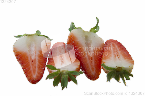 Image of Strawberries slices