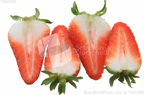 Image of Strawberries slices