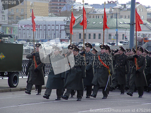 Image of Parade in Moscow, Russia