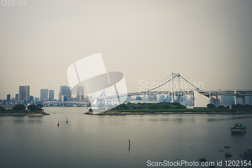 Image of Rainbow bridge, Tokyo, Japan