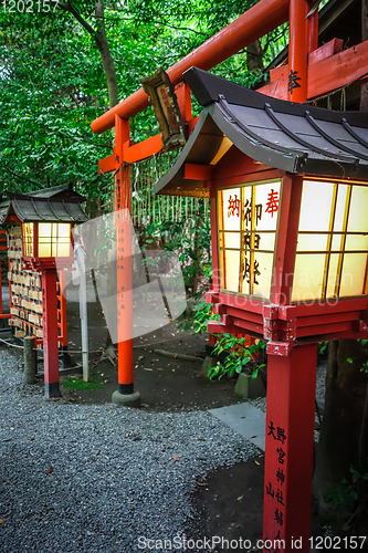 Image of Nonomiya Shrine temple, Kyoto, Japan