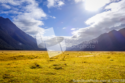 Image of Fiordland national park, New Zealand