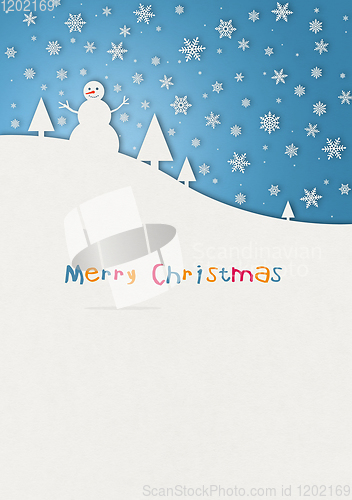 Image of Merry Christmas child card