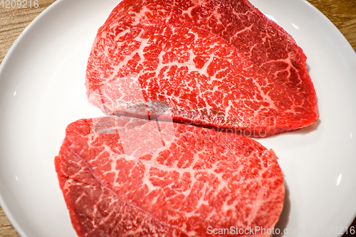 Image of Kobe wagyu beef steak