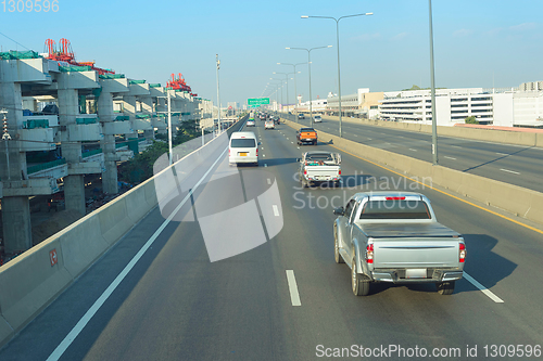 Image of Traffic on Bangkok highway