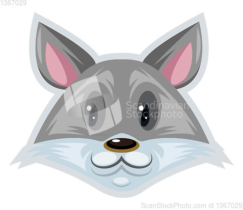 Image of Sky-blue cartoon, vector color illustration.