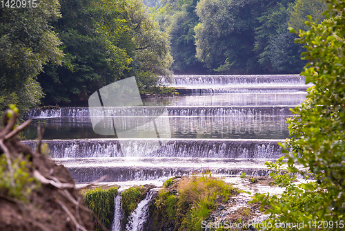 Image of beautiful waterfall