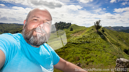 Image of typical rural landscape in New Zealand