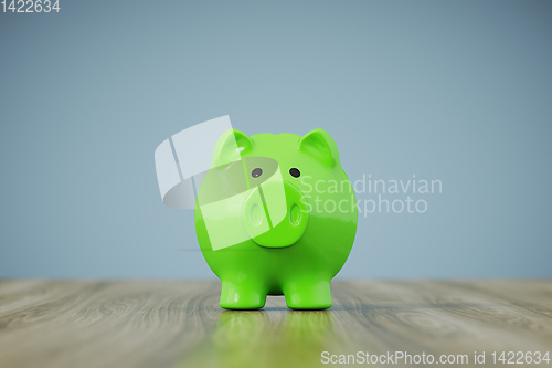 Image of piggy bank green