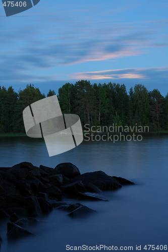 Image of Lake in the evening