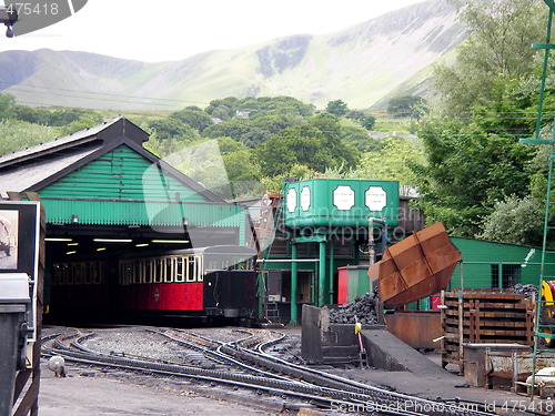 Image of snowdonia mountain railway