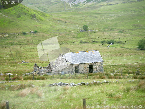 Image of old farm building in snowdonia