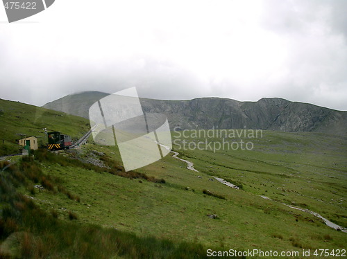 Image of Snowdonia mountain train