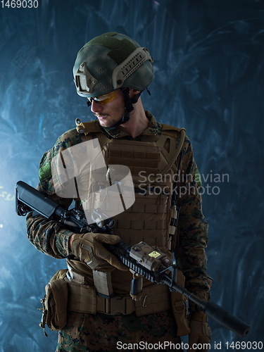 Image of modern warfare soldier