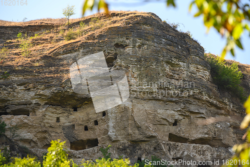 Image of 7 levels ancient cave monastery in Socola, Moldova