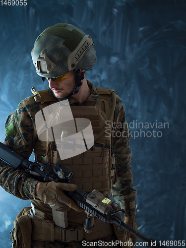 Image of modern warfare soldier