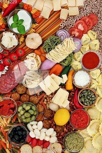 Image of Italian Health Food for a Low Cholesterol Diet
