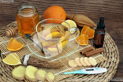 Image of Homemade Remedy for Cold and Flu Virus
