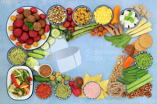 Image of Healthy Lifestyle Vegan Food for Good Health