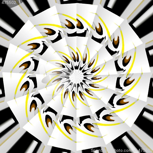 Image of Abstract 3d background