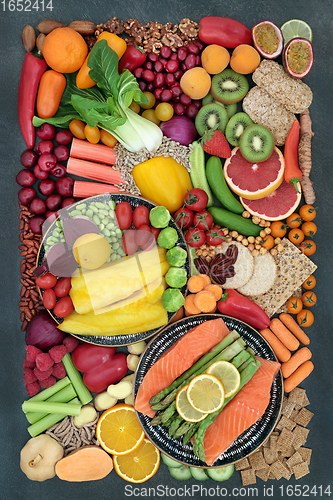 Image of Pescatarian Healthy Diet Food