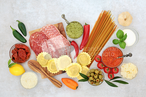 Image of Italian Health Food for Fitness and Wellbeing