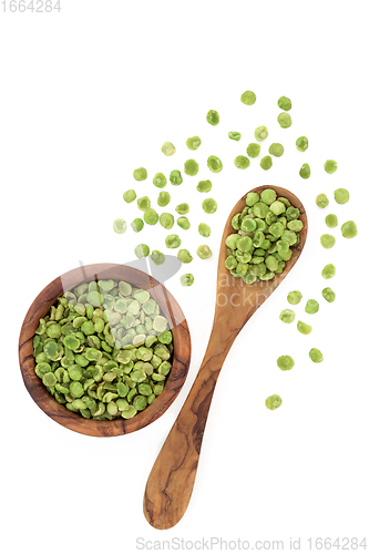 Image of Roasted Green Peas High Protein Snack Food