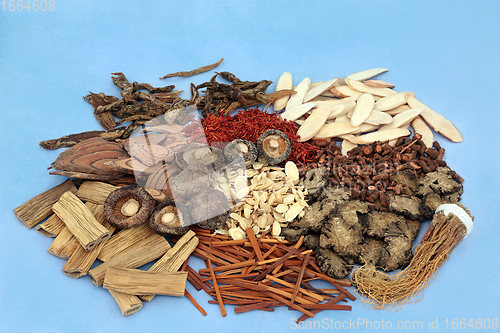 Image of Chinese Herbs used in Herbal Medicine