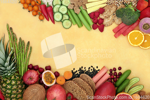 Image of Vegan Health Food High in Dietary Fibre