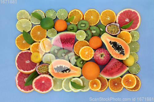 Image of Large Collection of Healthy High Fibre Fruit