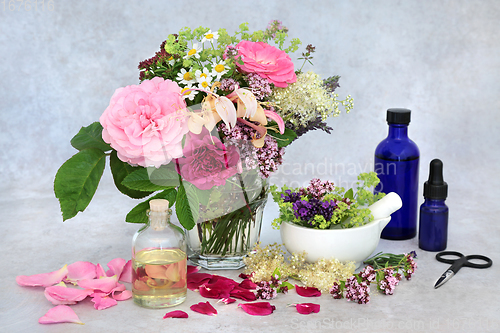 Image of Summer Flowers for Natural Herbal Remedies