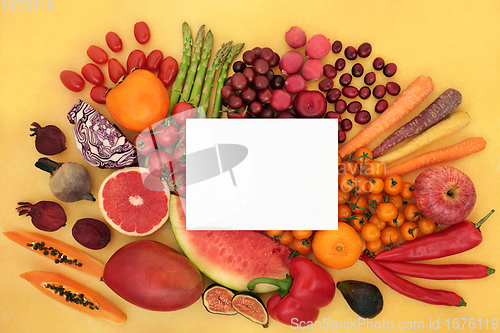 Image of Healthy Fruit and Vegetables High in Lycopene 