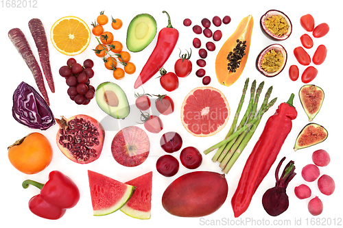 Image of Fruit and Vegetables High in Lycopene