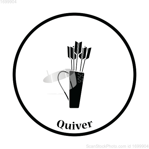 Image of Quiver with arrows icon