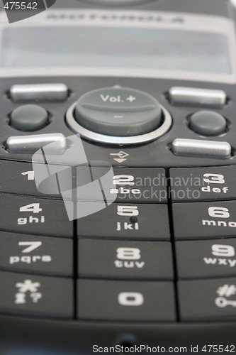 Image of phone keyboard