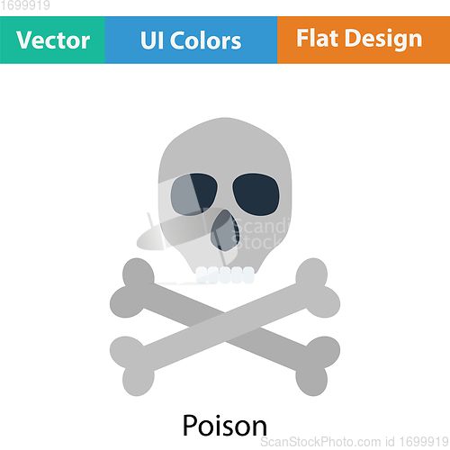 Image of Poison sign icon