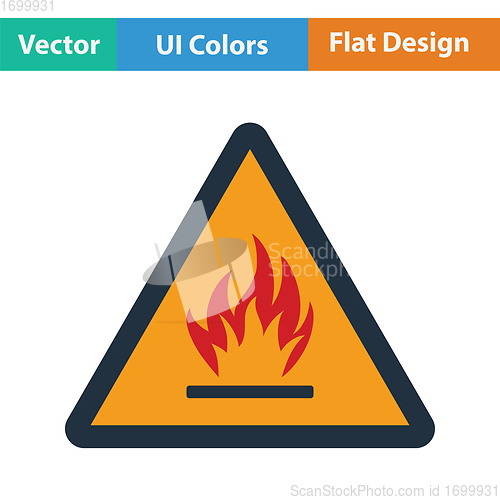 Image of Flammable icon