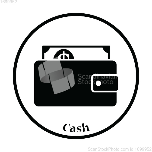 Image of Wallet with cash icon