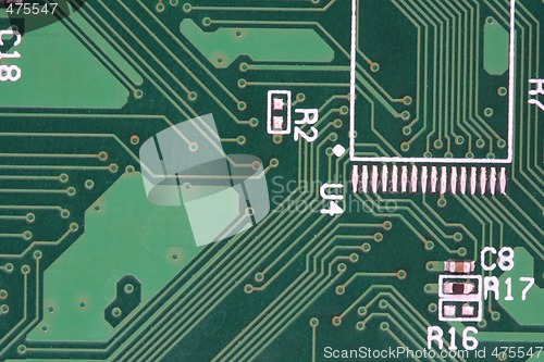 Image of green circuit