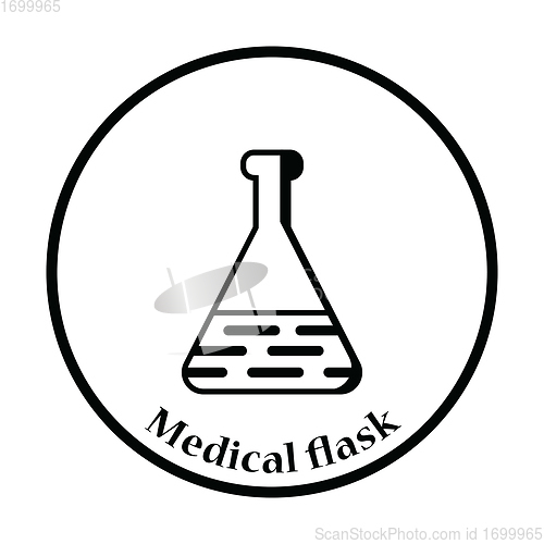 Image of Medical flask icon