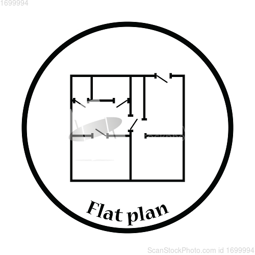 Image of Icon of apartment plan