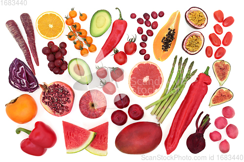 Image of Fruit and Vegetables High in Lycopene