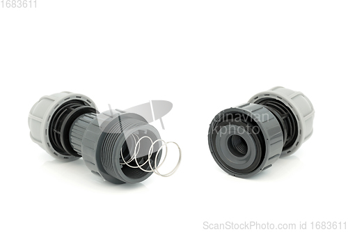 Image of Plastic Non Return Valve Compression Fitting