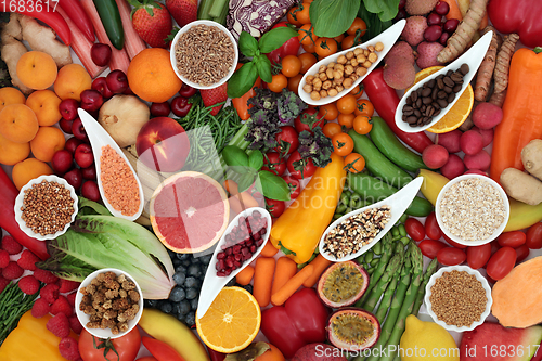 Image of Plant Based Healthy Antioxidant Foods for Vegans