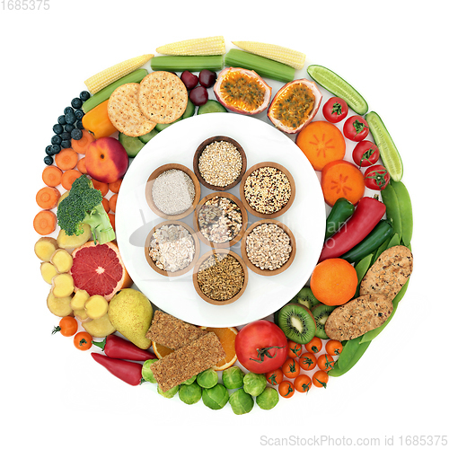 Image of Healthy High Fibre Food for Digestive Health