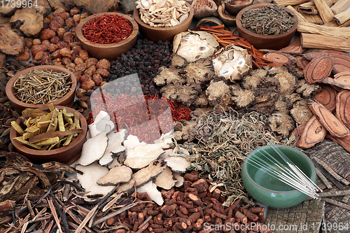 Image of Chinese Acupuncture with Traditional Herbs