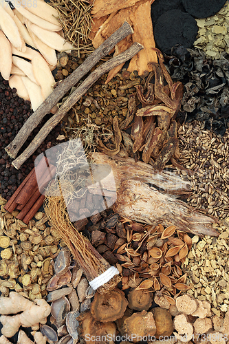 Image of Traditional Chinese Fundamental Herbs and Spice