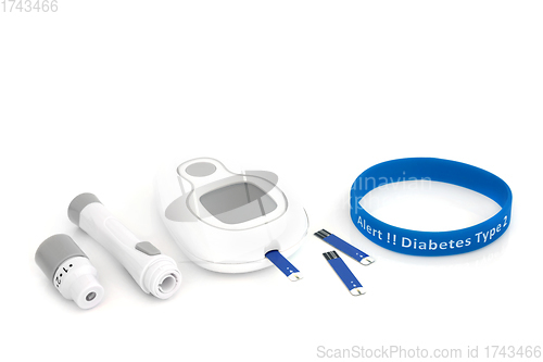 Image of Diabetes Testing and Monitoring Equipment  