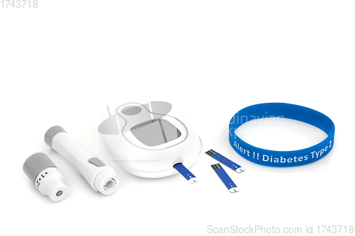 Image of Diabetes Testing and Monitoring Equipment  