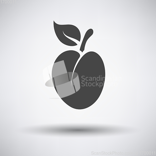 Image of Plum icon on gray background